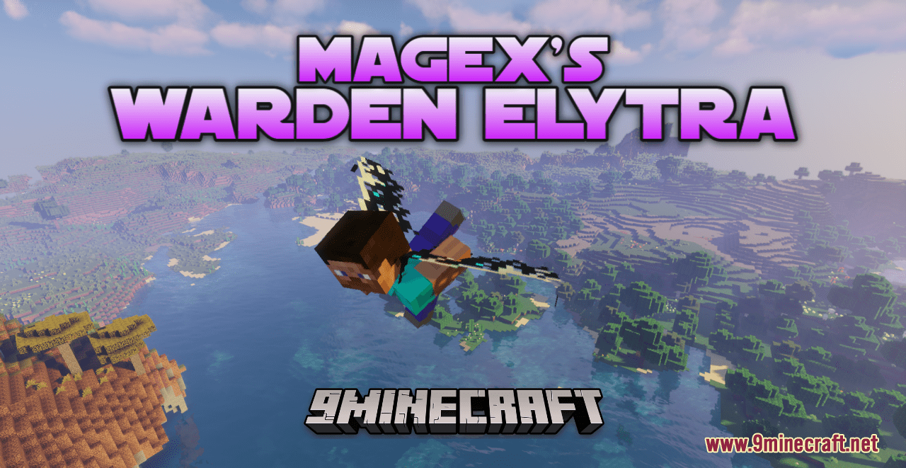 Magex's Warden Elytra Resource Pack (1.20.6, 1.20.1) - Texture Pack 1