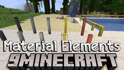 Material Elements Mod (1.20.1, 1.19.4) – Different Kind of New Aspects Thumbnail