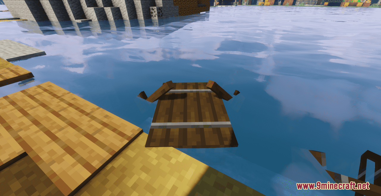 Mine Rafts Resource Pack (1.20.6, 1.20.1) - Texture Pack 6