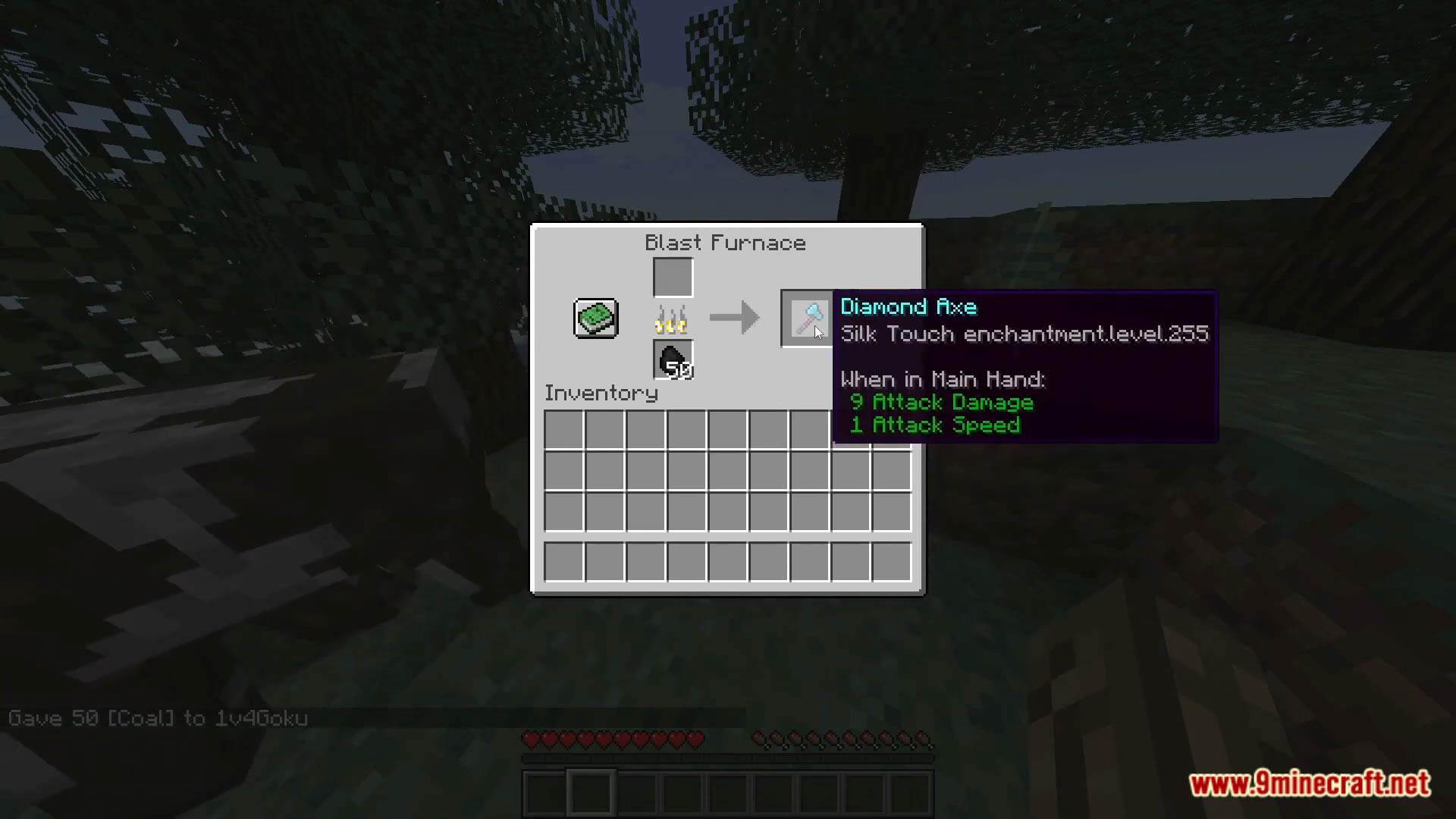 Minecraft But Smelt Give You Enchant 1000000 Data Pack (1.18.2, 1.17.1) 4