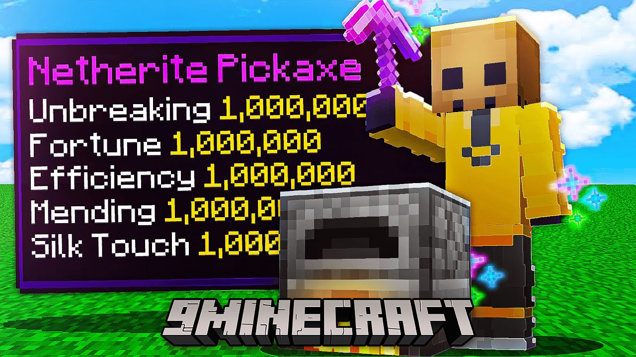 Minecraft But Smelt Give You Enchant 1000000 Data Pack (1.18.2, 1.17.1) 1