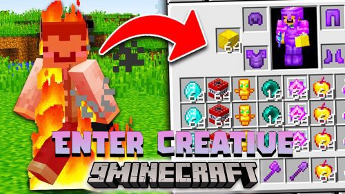 Minecraft But When You Take Damage You Enter Creative Mode For 3 Seconds Data Pack (1.19.3, 1.18.2) Thumbnail
