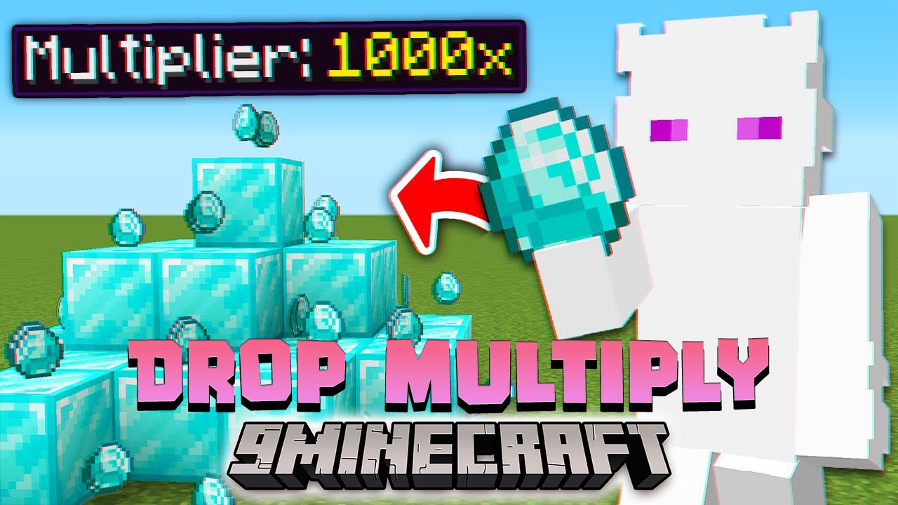 Minecraft But You Multiply Every Item You Drop Data Pack (1.19.3, 1.18.2) 1