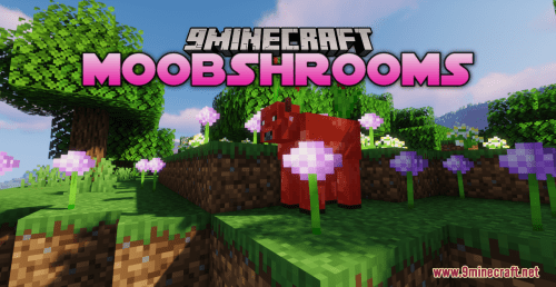 Moobshrooms Resource Pack (1.20.6, 1.20.1) – Texture Pack Thumbnail