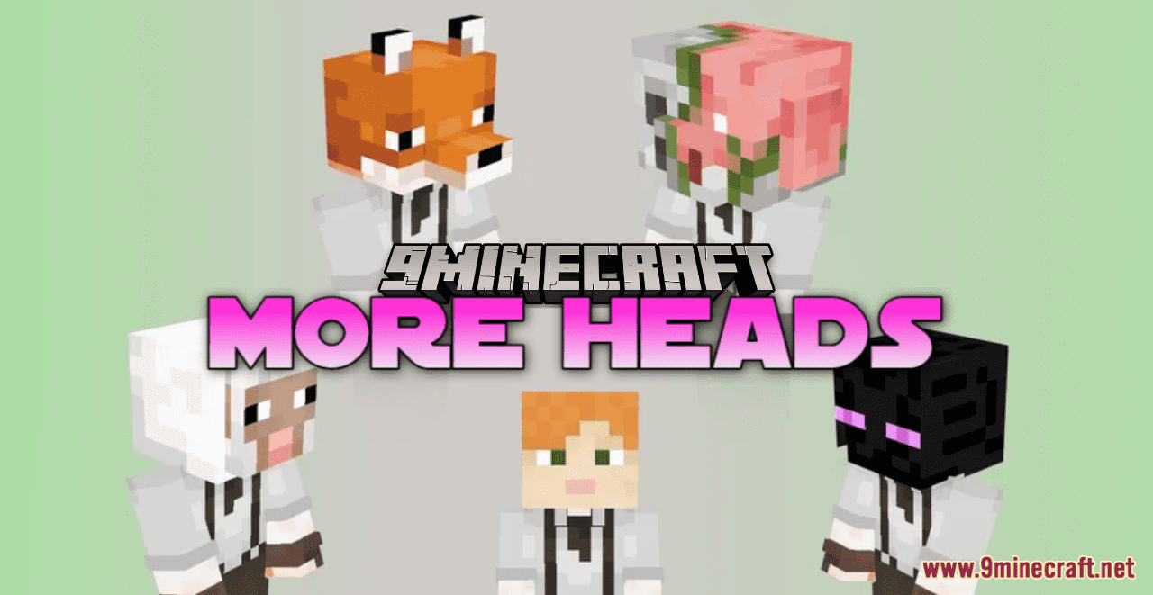 More Heads Resource Pack (1.20.6, 1.20.1) - Texture Pack 1