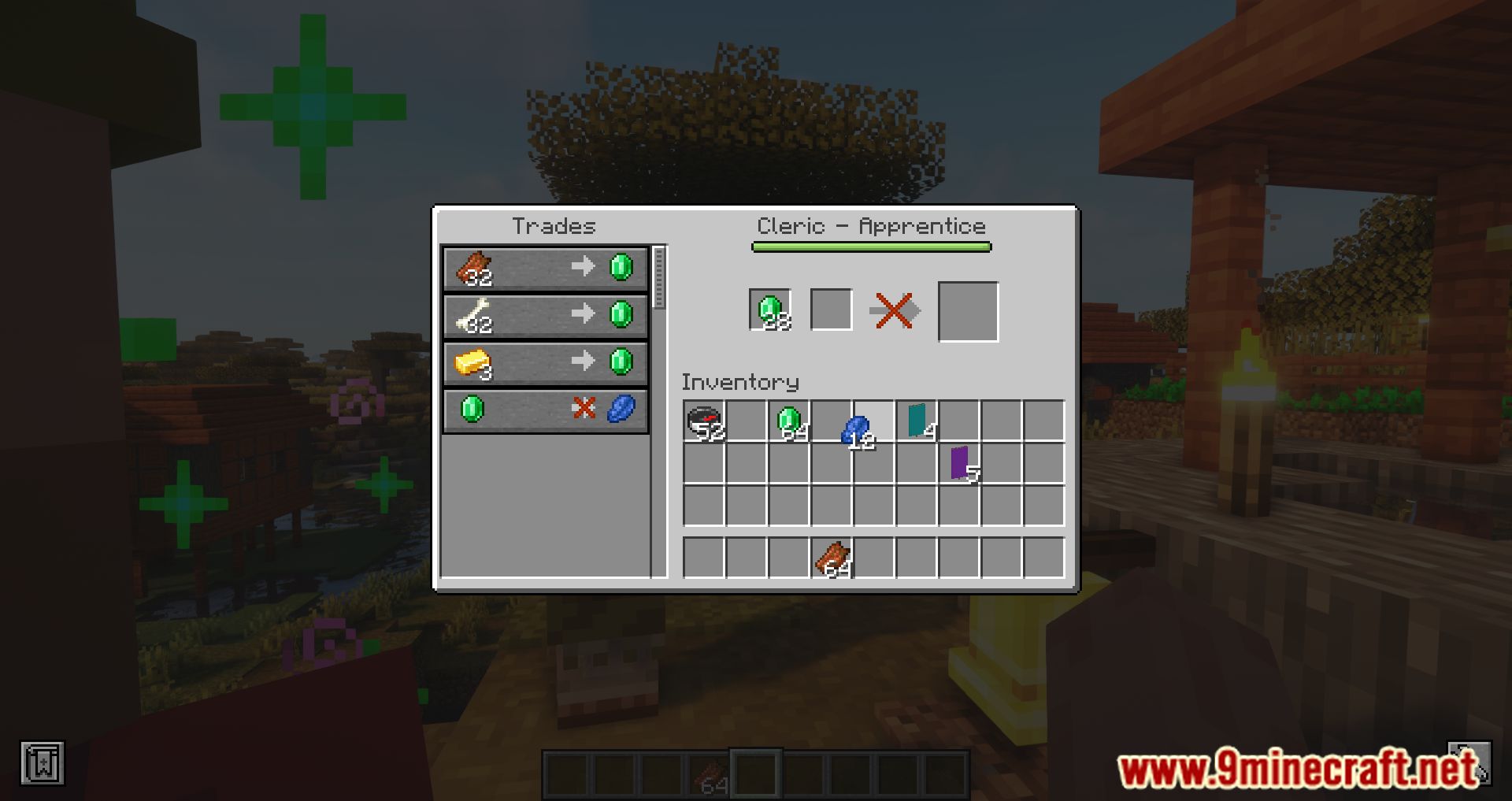 More Villager Trades Mod (1.19.4, 1.18.2) - Diversity In Trading 12