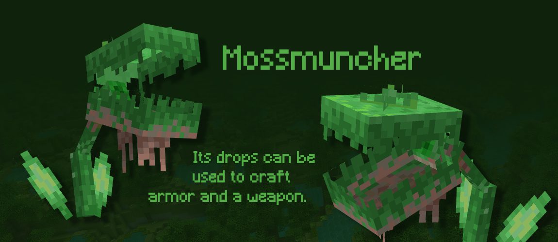 Moss And Monsters Mod (1.18.2) - New Mobs and Biomes 4