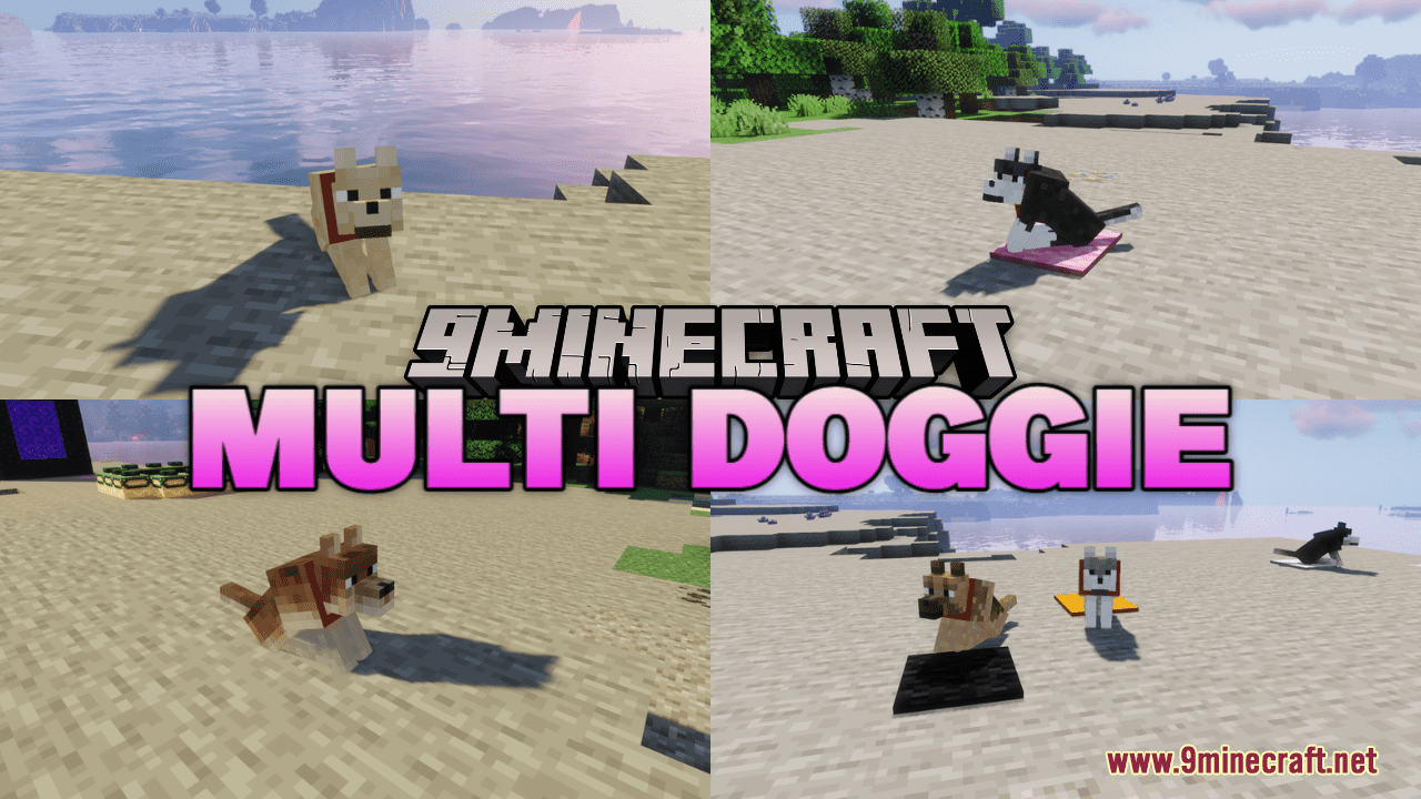 Multi Doggie Resource Pack (1.20.6, 1.20.1) - Texture Pack 1