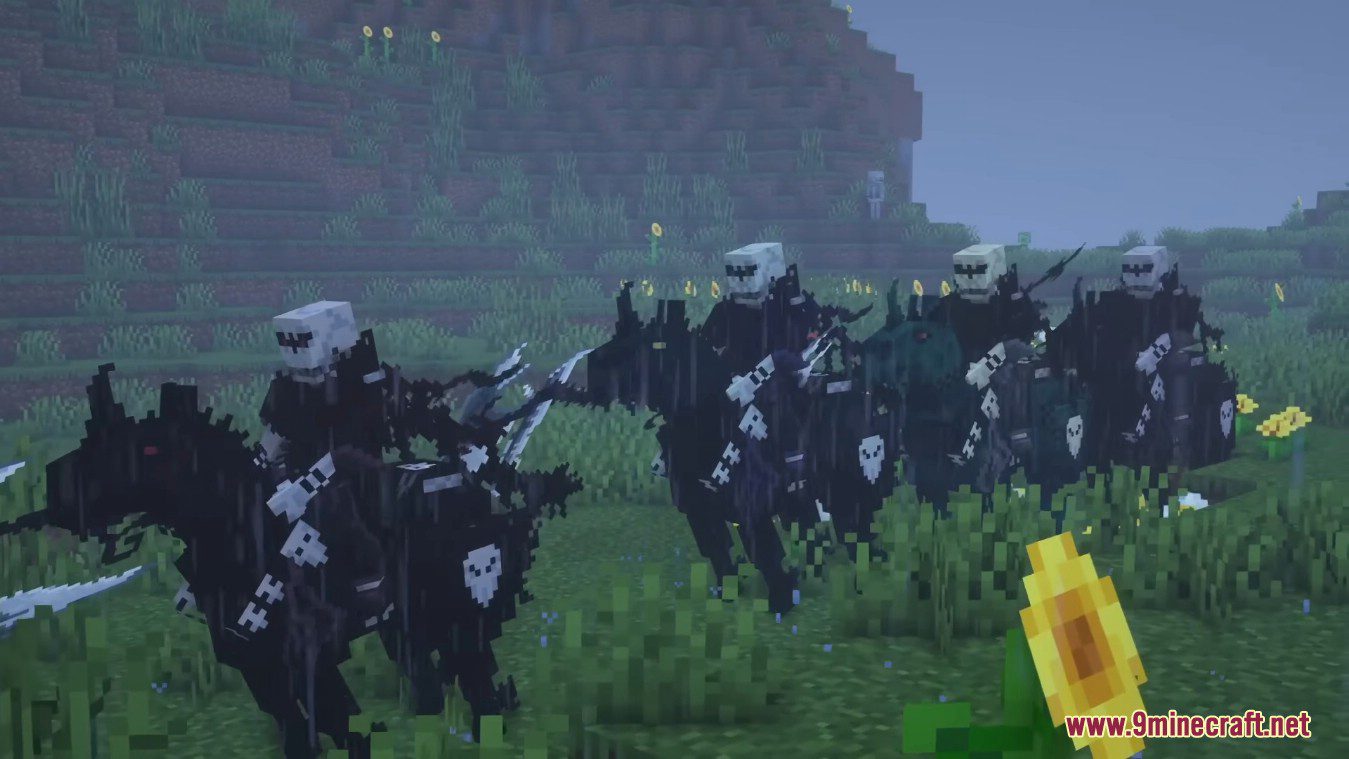 Nightmare Craft: Mobs Mod (1.18.2) - The Force comes from the Dark 12