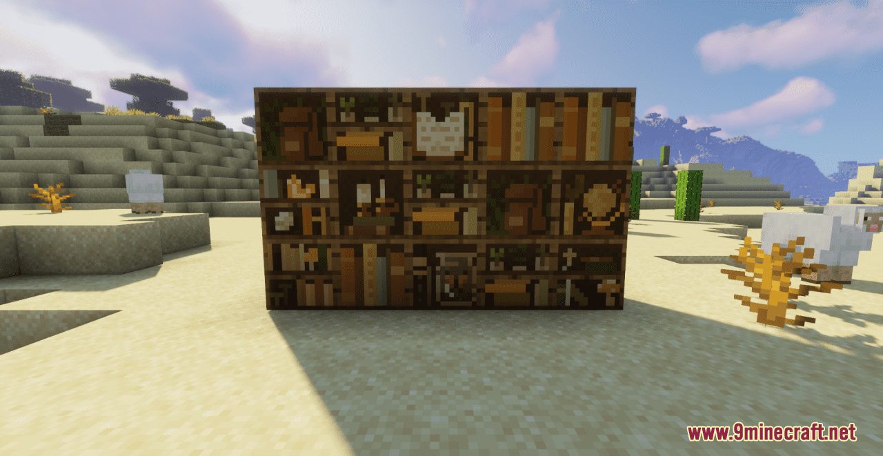 Nox's Library Resource Pack (1.20.6, 1.20.1) - Texture Pack 4