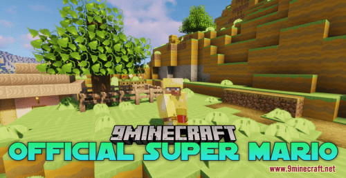 Official Super Mario Resource Pack (1.20.6, 1.20.1) – Texture Pack Thumbnail