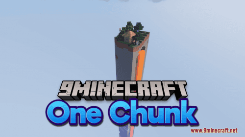 One Chunk Map (1.21.1, 1.20.1) – Survival Challenge In The Sky Thumbnail