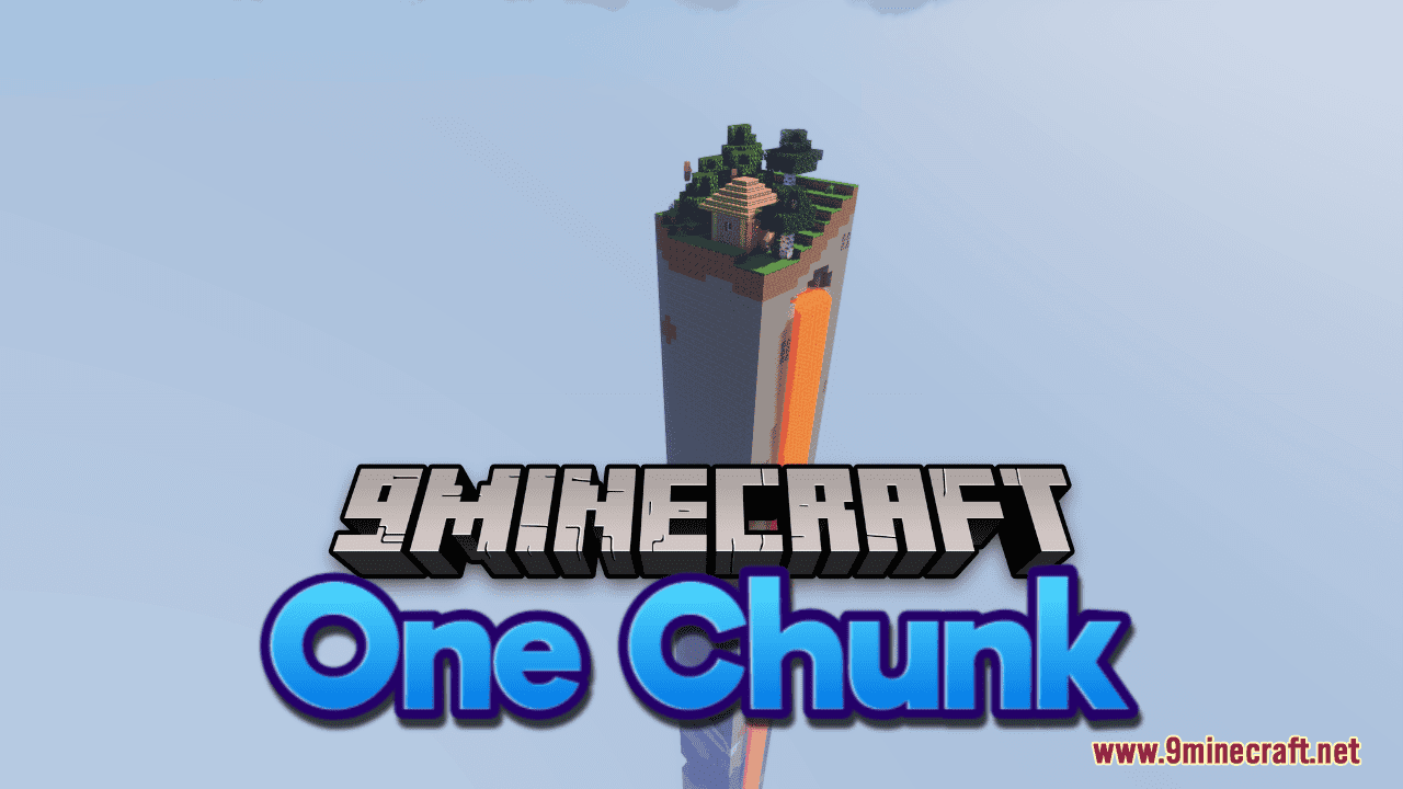 One Chunk Map (1.20.4, 1.19.4) - Survival Challenge In The Sky 1