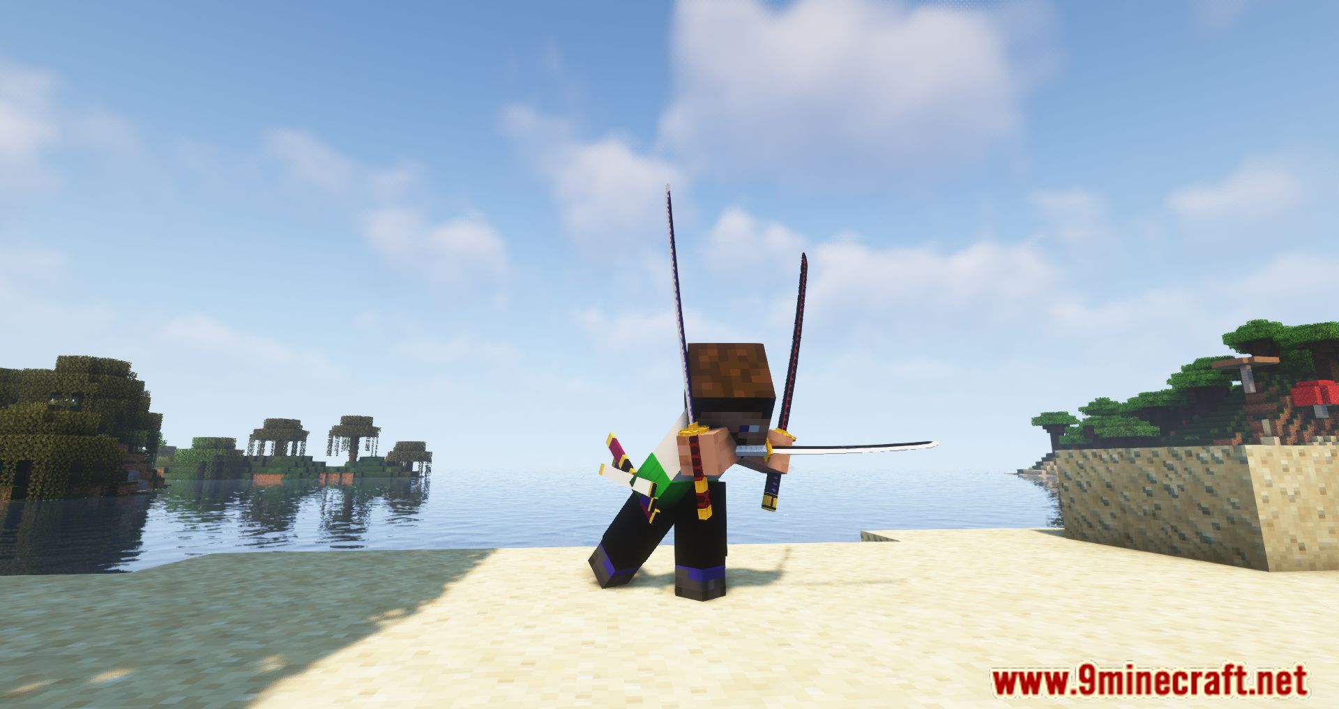 One Piece Weapons Mod (1.16.5) - Become A Pirate And Find One Piece 18