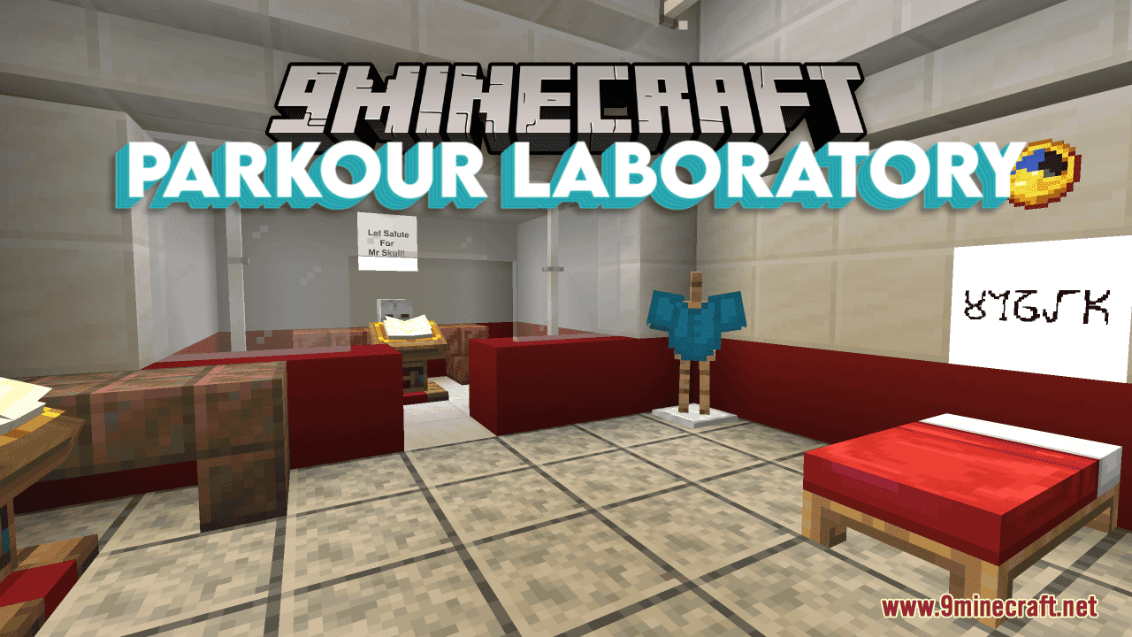 Parkour Laboratory Map (1.21.1, 1.20.1) - Parkour With The Help of AI 1