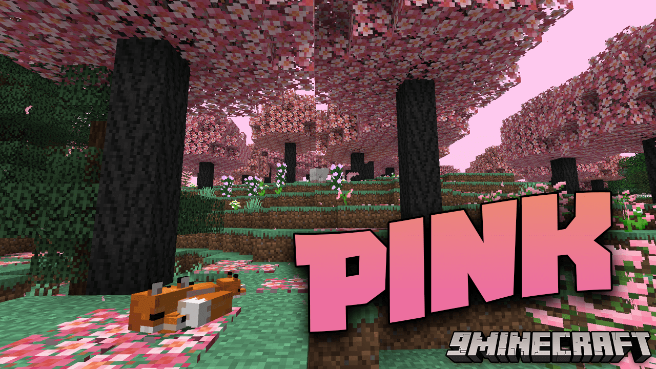 Pink Mod (1.19.3, 1.18.2) - Bringing Love Into The World 1