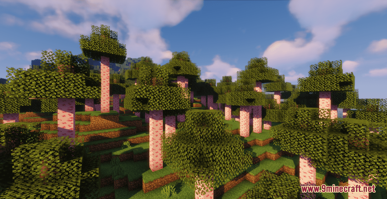 Pink Oak Blocks Resource Pack (1.20.6, 1.20.1) - Texture Pack 11