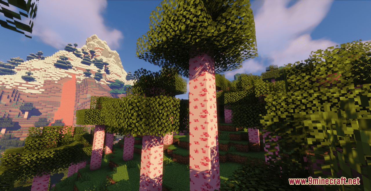 Pink Oak Blocks Resource Pack (1.20.6, 1.20.1) - Texture Pack 12