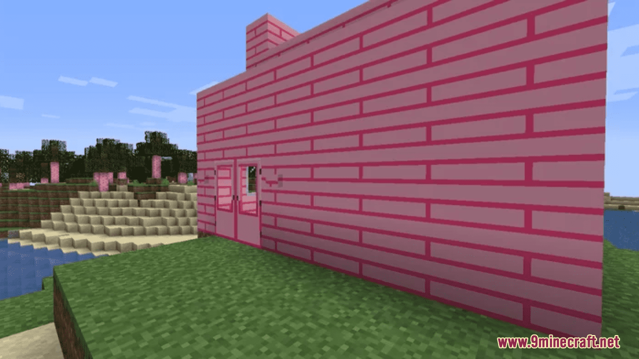 Pink Oak Blocks Resource Pack (1.20.6, 1.20.1) - Texture Pack 13