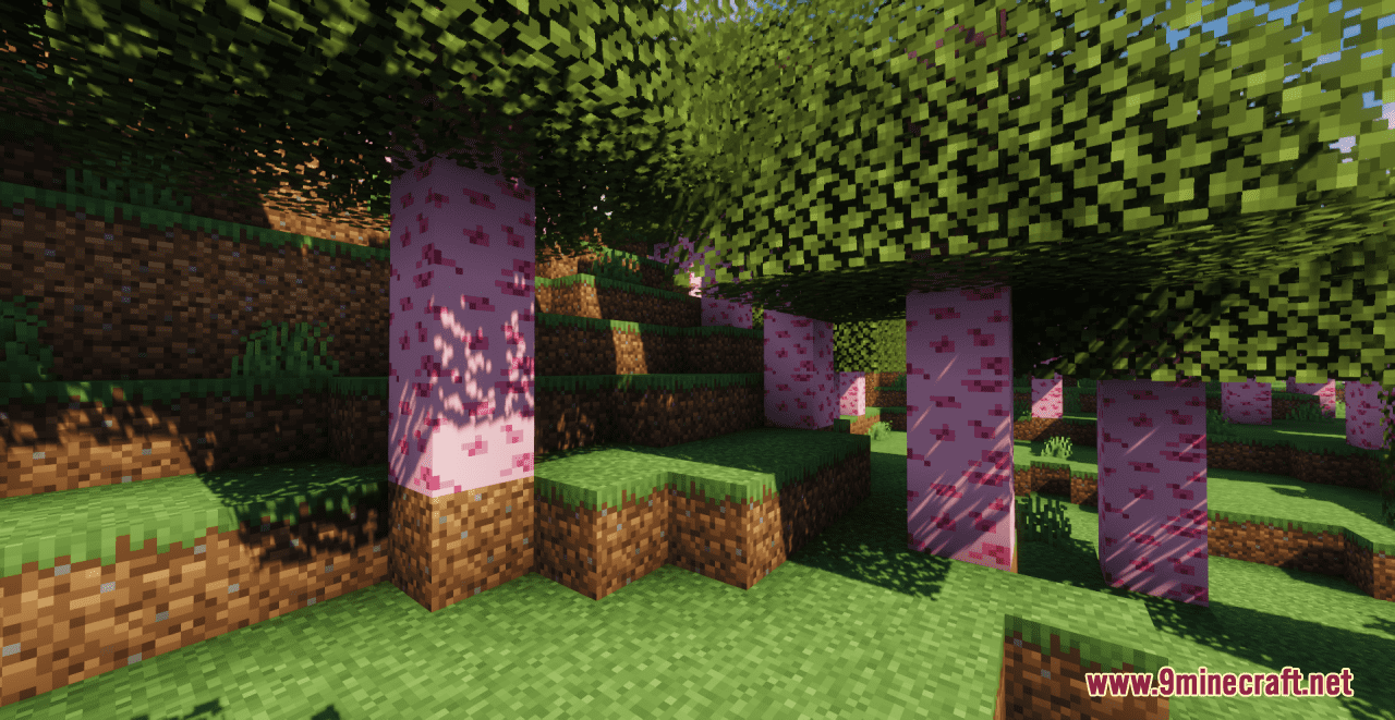 Pink Oak Blocks Resource Pack (1.20.6, 1.20.1) - Texture Pack 4