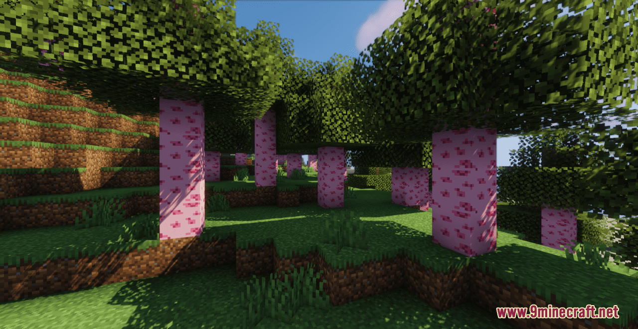 Pink Oak Blocks Resource Pack (1.20.6, 1.20.1) - Texture Pack 5