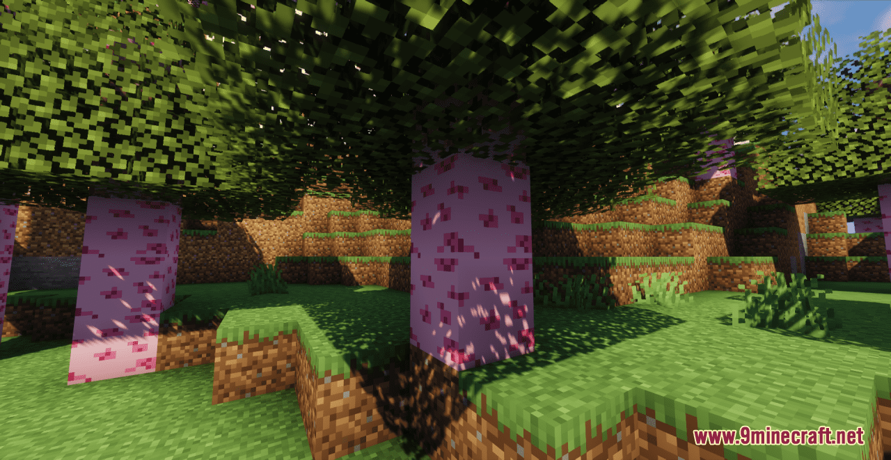 Pink Oak Blocks Resource Pack (1.20.6, 1.20.1) - Texture Pack 6