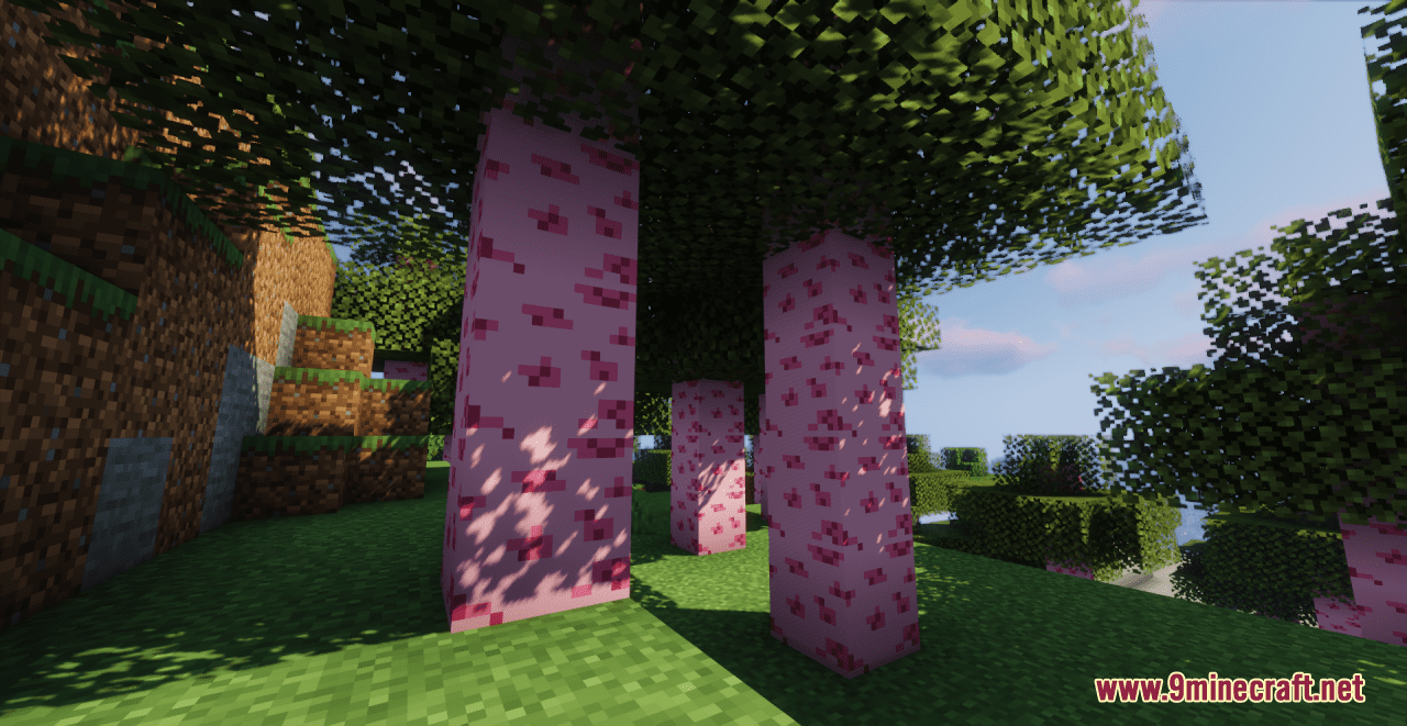 Pink Oak Blocks Resource Pack (1.20.6, 1.20.1) - Texture Pack 7