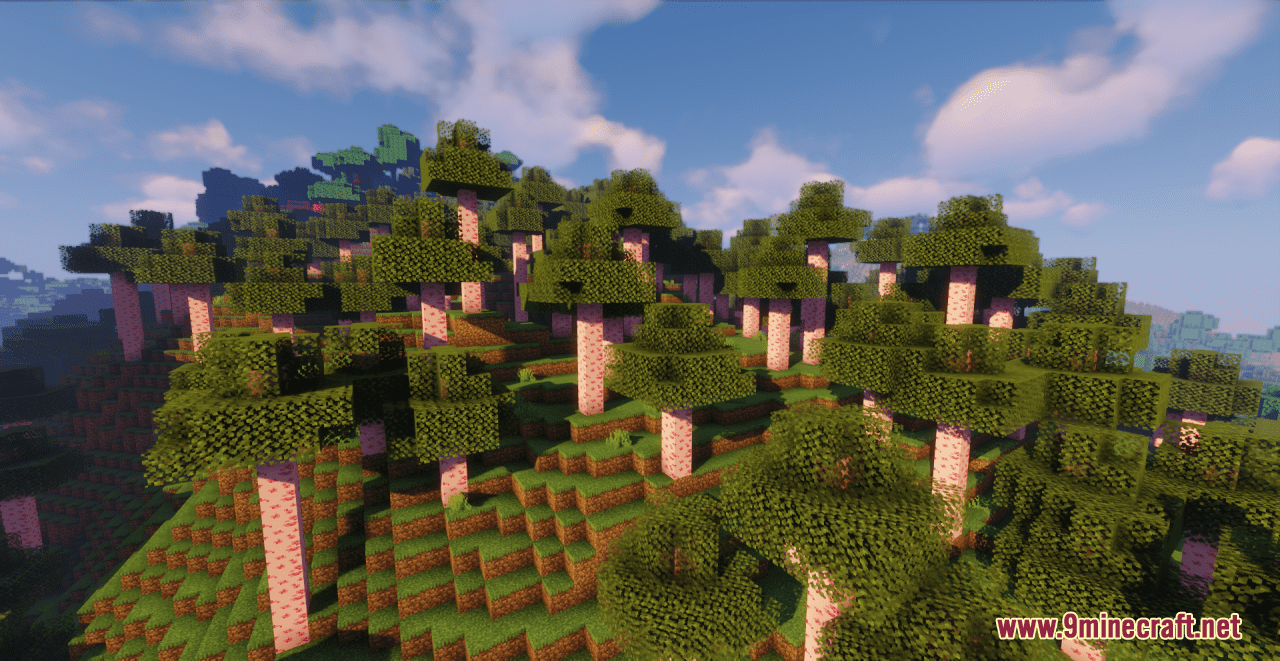 Pink Oak Blocks Resource Pack (1.20.6, 1.20.1) - Texture Pack 10