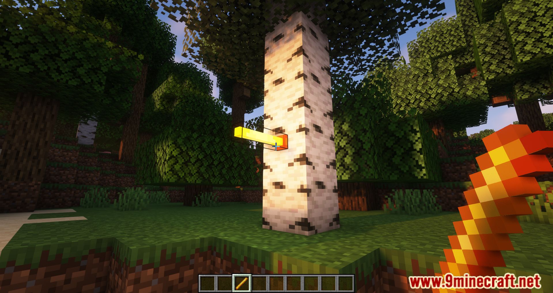 Placeable Blaze Rods Mod (1.20.4, 1.19.4) - Decorate With Blaze Rods 3