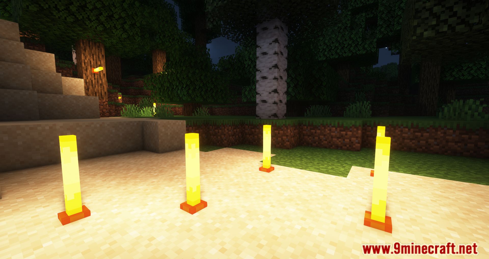 Placeable Blaze Rods Mod (1.20.4, 1.19.4) - Decorate With Blaze Rods 10