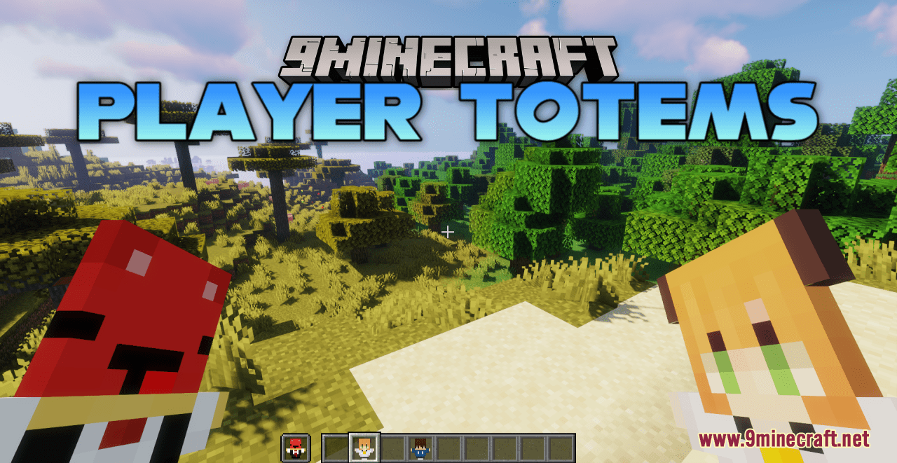 Player Totems Resource Pack (1.19.4, 1.18.2) - Texture Pack 1