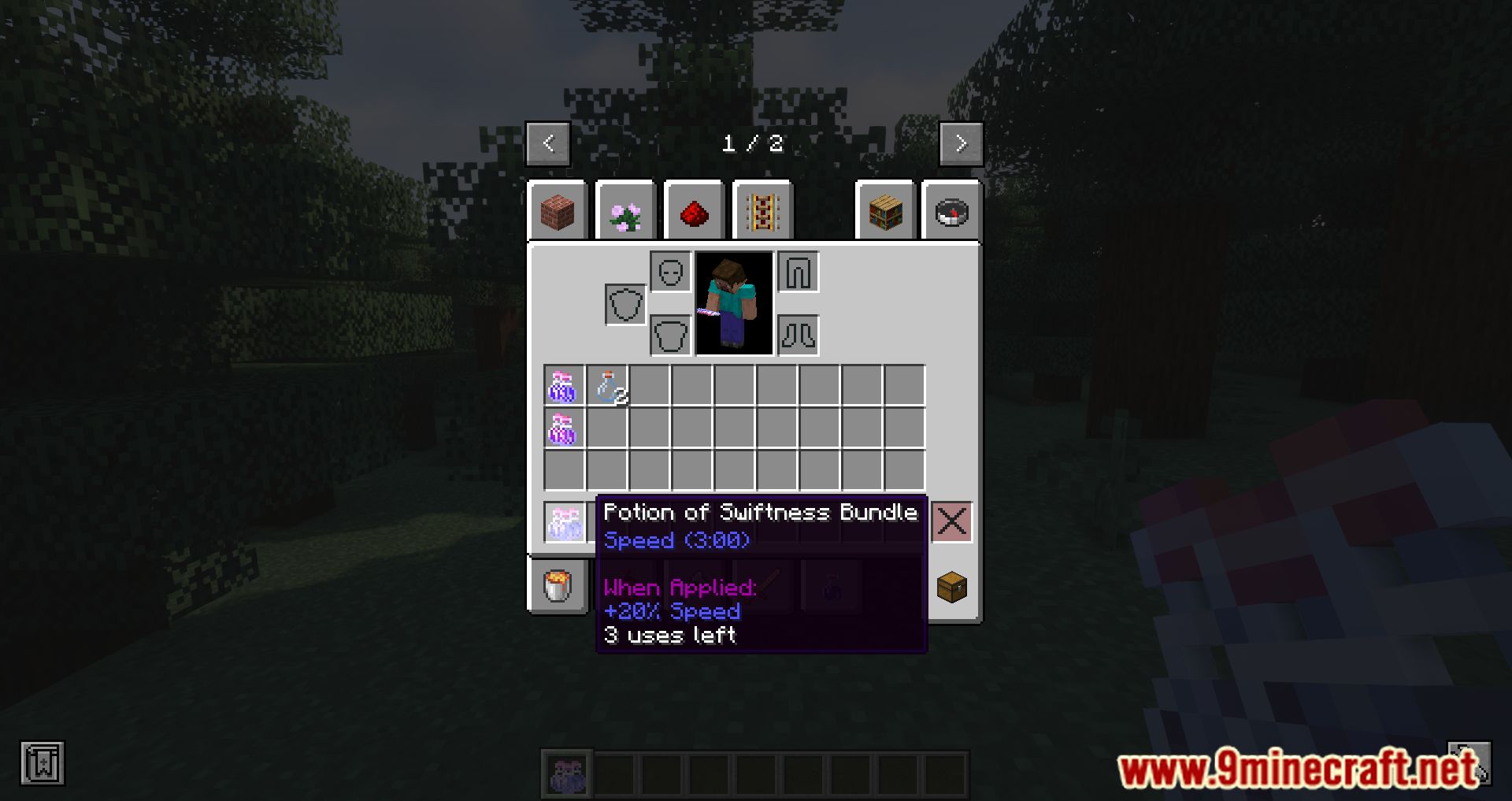 Potion Bundles Mod (1.20.4, 1.19.4) - Save Luggage With Potion Bundles Mod 9