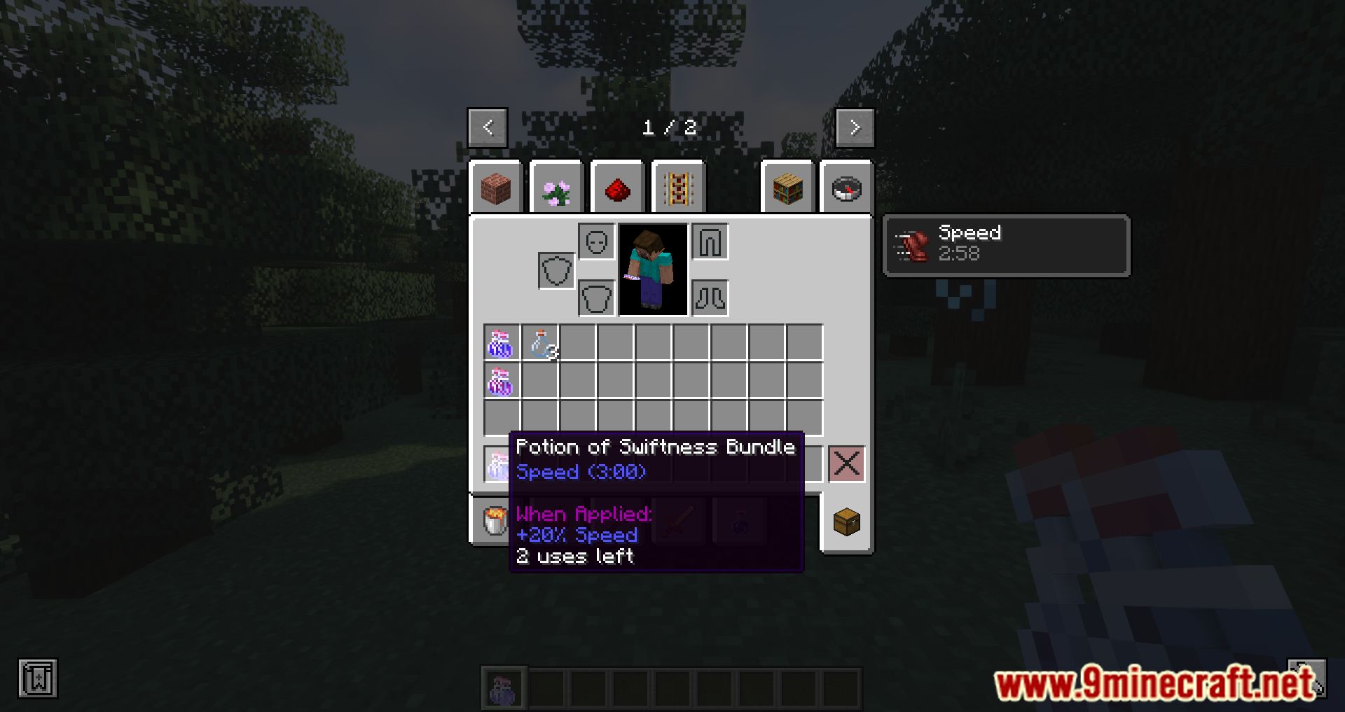 Potion Bundles Mod (1.20.4, 1.19.4) - Save Luggage With Potion Bundles Mod 11