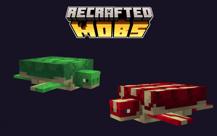 ReCrafted Mobs Texture Pack (1.19) - MCPE/Bedrock 6