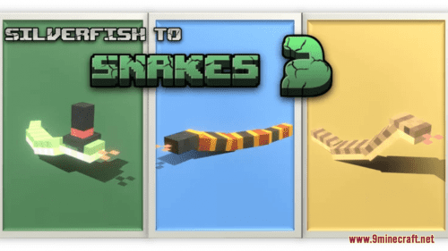 Silverfish To Snake Resource Pack (1.20.6, 1.20.1) – Texture Pack Thumbnail