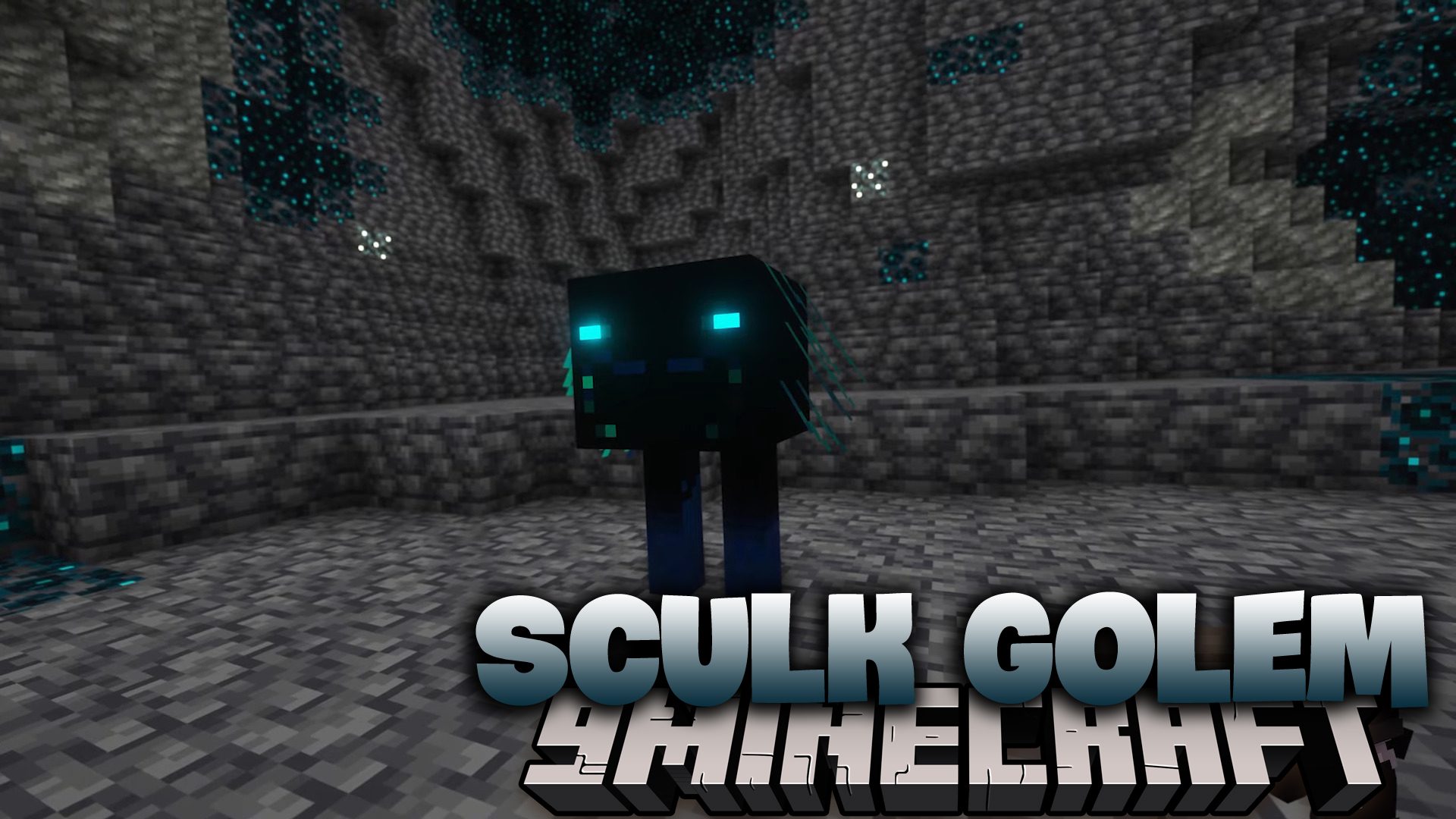 Sculk Golem Mod (1.19.2) - A Friendly Creature in the Deep Dark 1