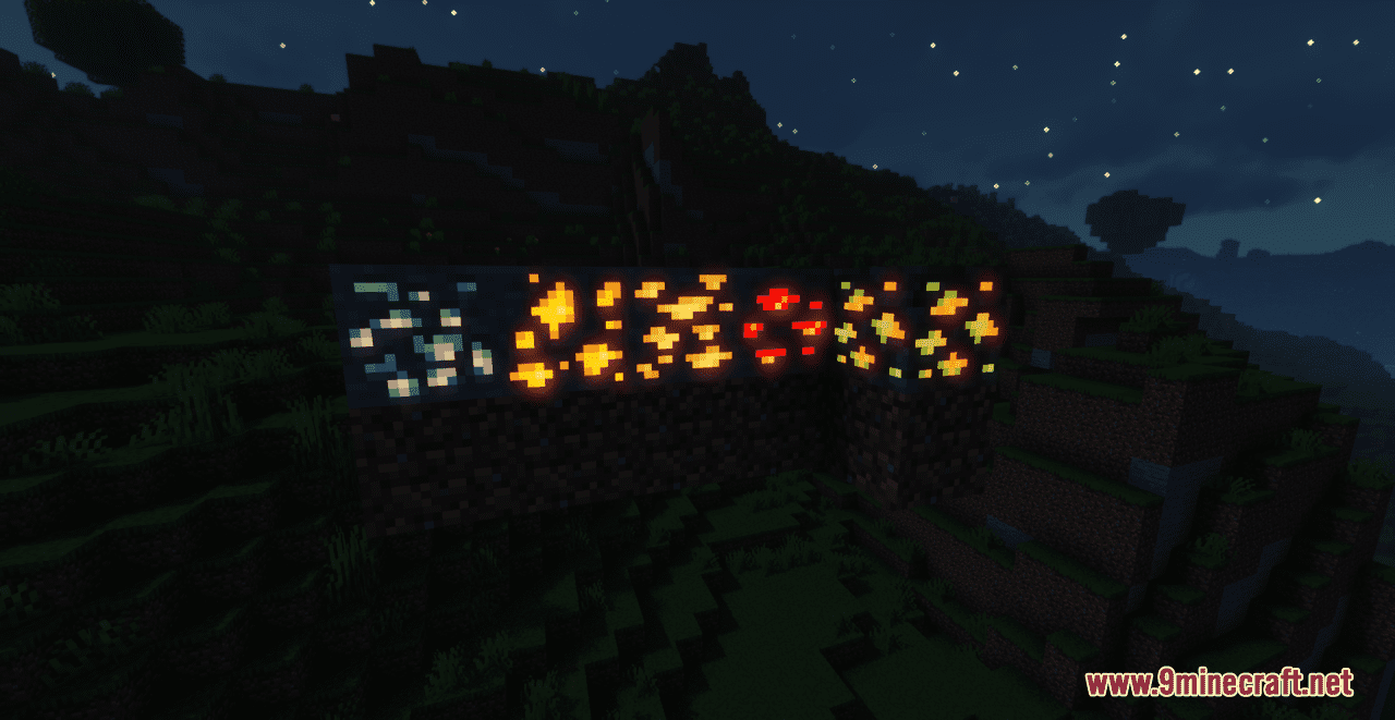Simple Glowing Ores Resource Pack (1.20.4, 1.19.4) - Texture Pack 8
