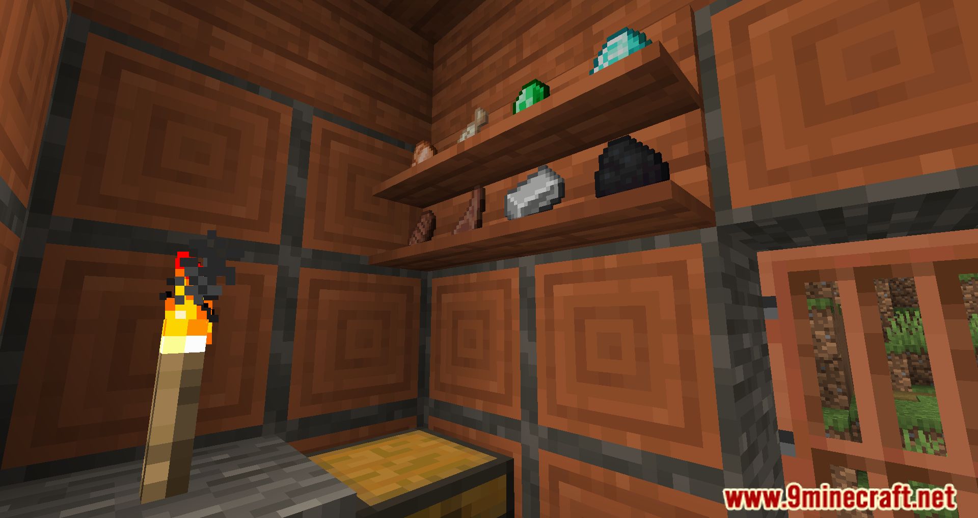 Simple Shelves Mod (1.19.2, 1.18.2) - Display Items And Books 2