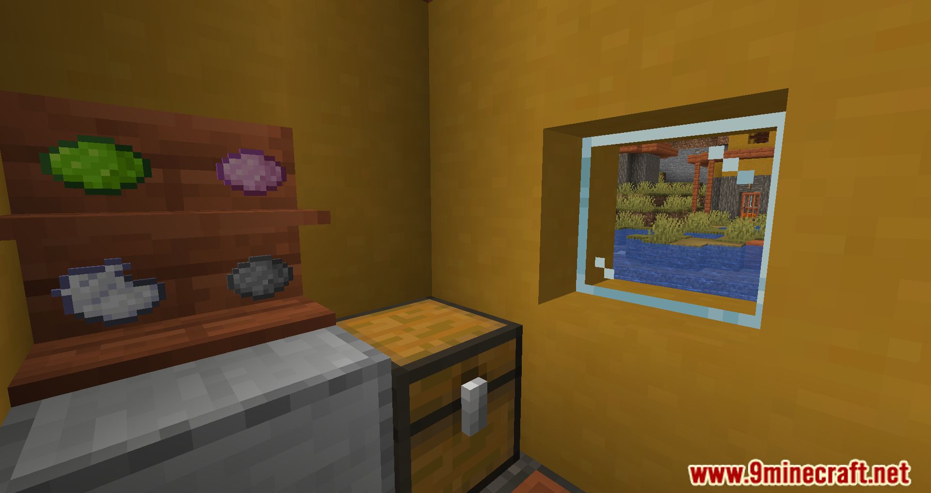 Simple Shelves Mod (1.19.2, 1.18.2) - Display Items And Books 8