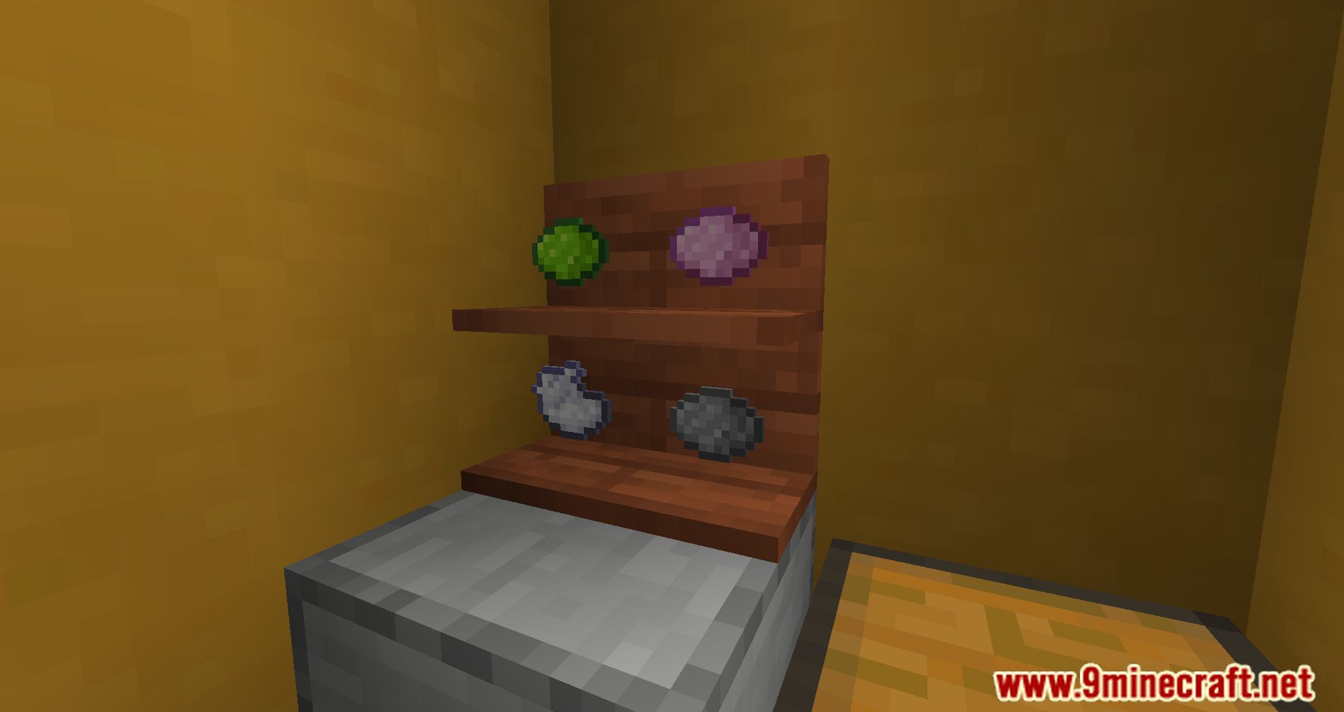 Simple Shelves Mod (1.19.2, 1.18.2) - Display Items And Books 9