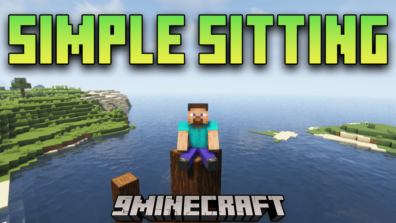 Simple Sitting Mod (1.19.3, 1.18.2) - Sitting All Over The World 1