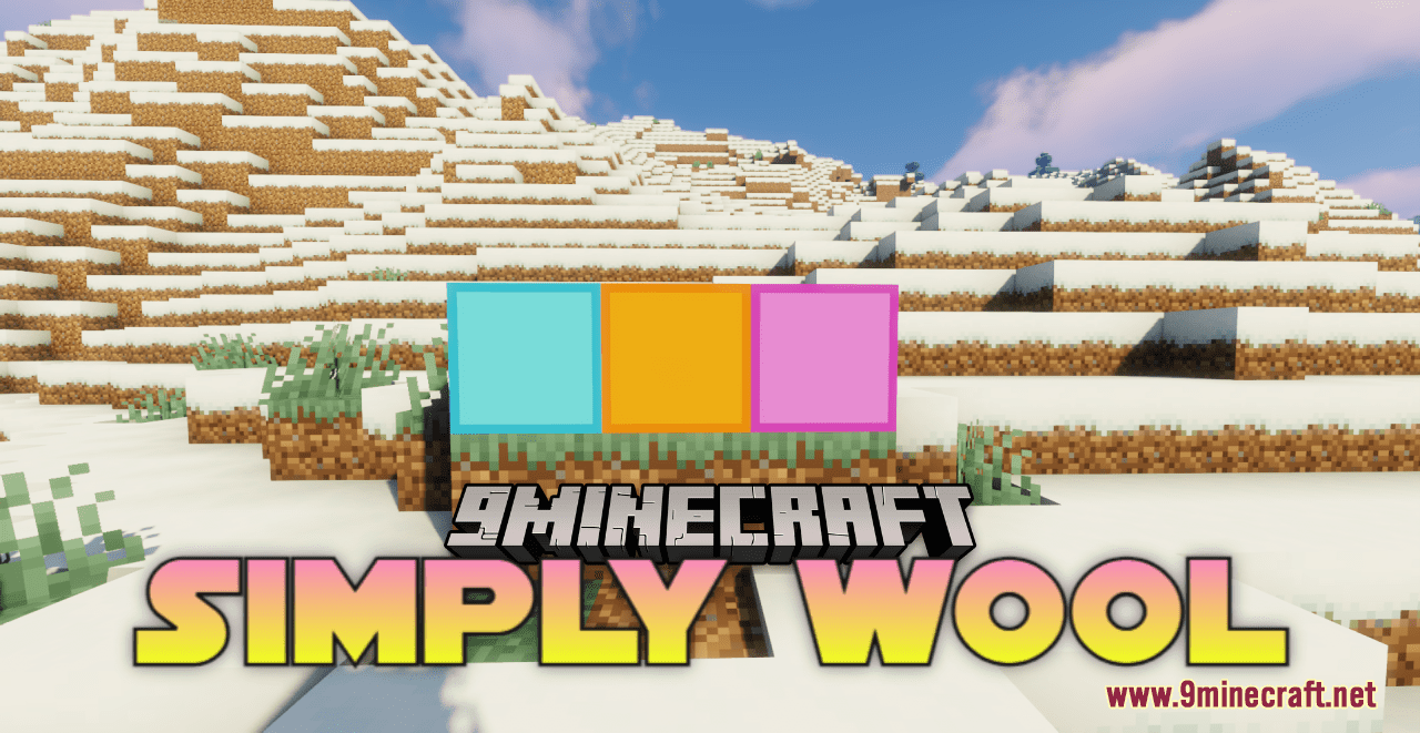 Simply Wool Resource Pack (1.20.6, 1.20.1) - Texture Pack 1