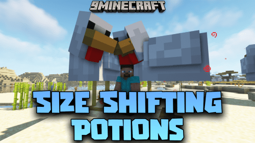 Size Shifting Potions Mod (1.20.1, 1.19.4) – Allows Resizing All Creatures Thumbnail