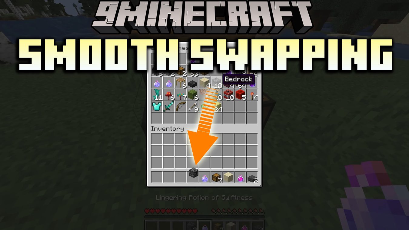 Smooth Swapping Mod (1.19.4, 1.18.2) - Moving Items Smoothly 1