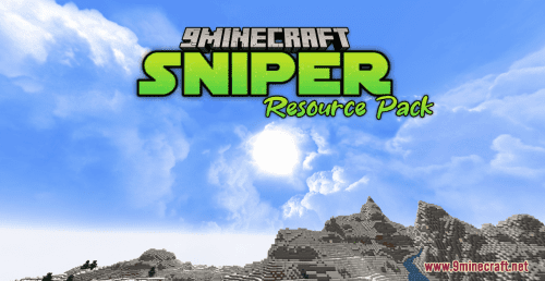 Sniper Resource Pack (1.20.6, 1.20.1) – Texture Pack Thumbnail