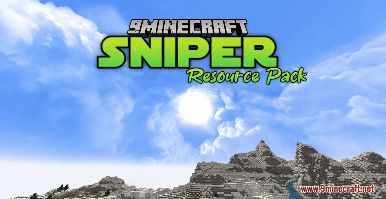 Sniper Resource Pack (1.20.6, 1.20.1) - Texture Pack 1