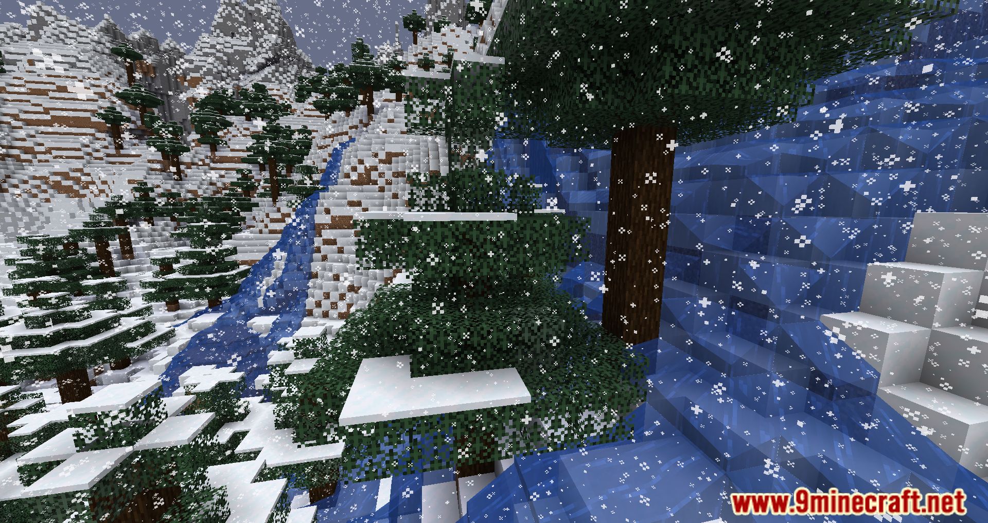 Snow Day Mod (1.19.2, 1.19.1) - Raise The Snowfall 3