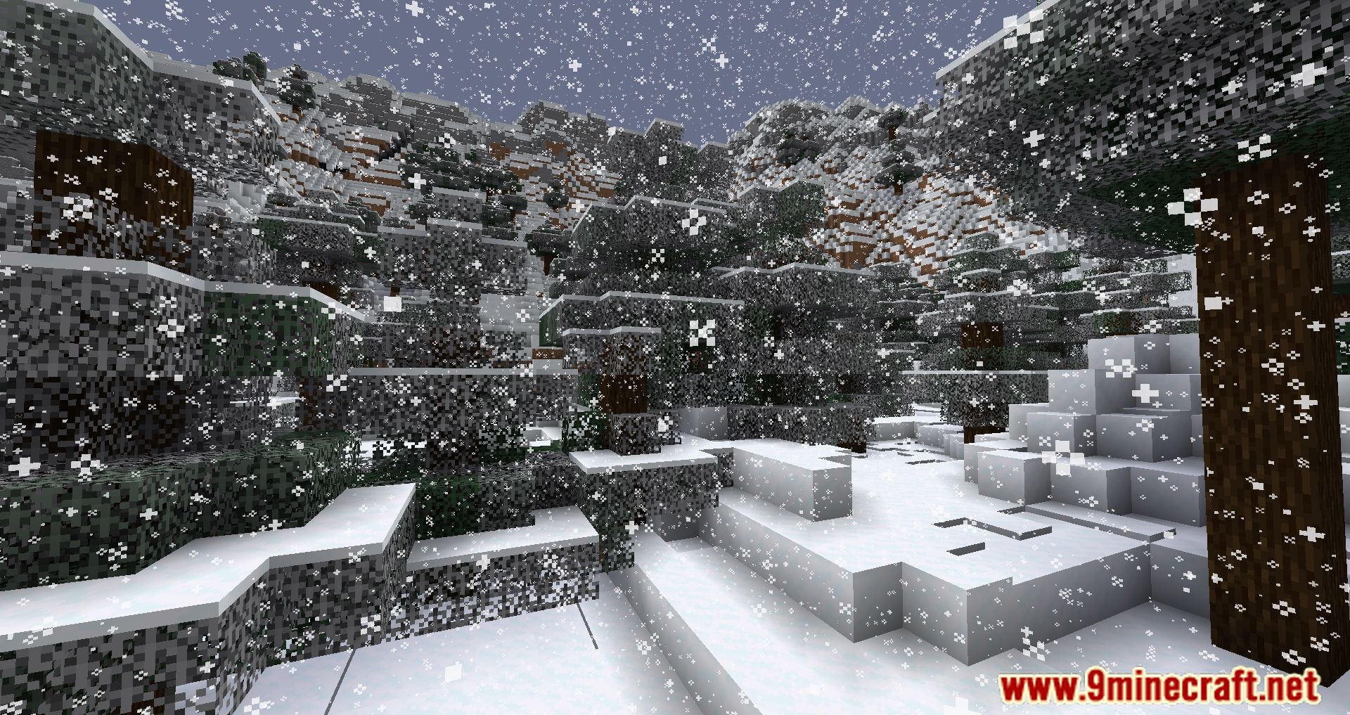 Snow Day Mod (1.19.2, 1.19.1) - Raise The Snowfall 11