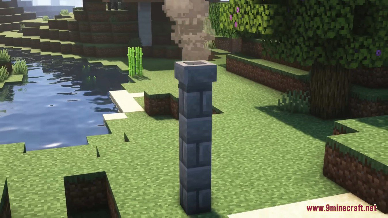 Sooty Chimneys Mod (1.21.1, 1.20.1) - Make Minecraft More Realistic 2