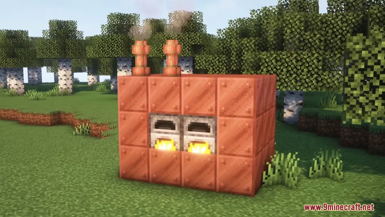 Sooty Chimneys Mod (1.21.1, 1.20.1) - Make Minecraft More Realistic 5